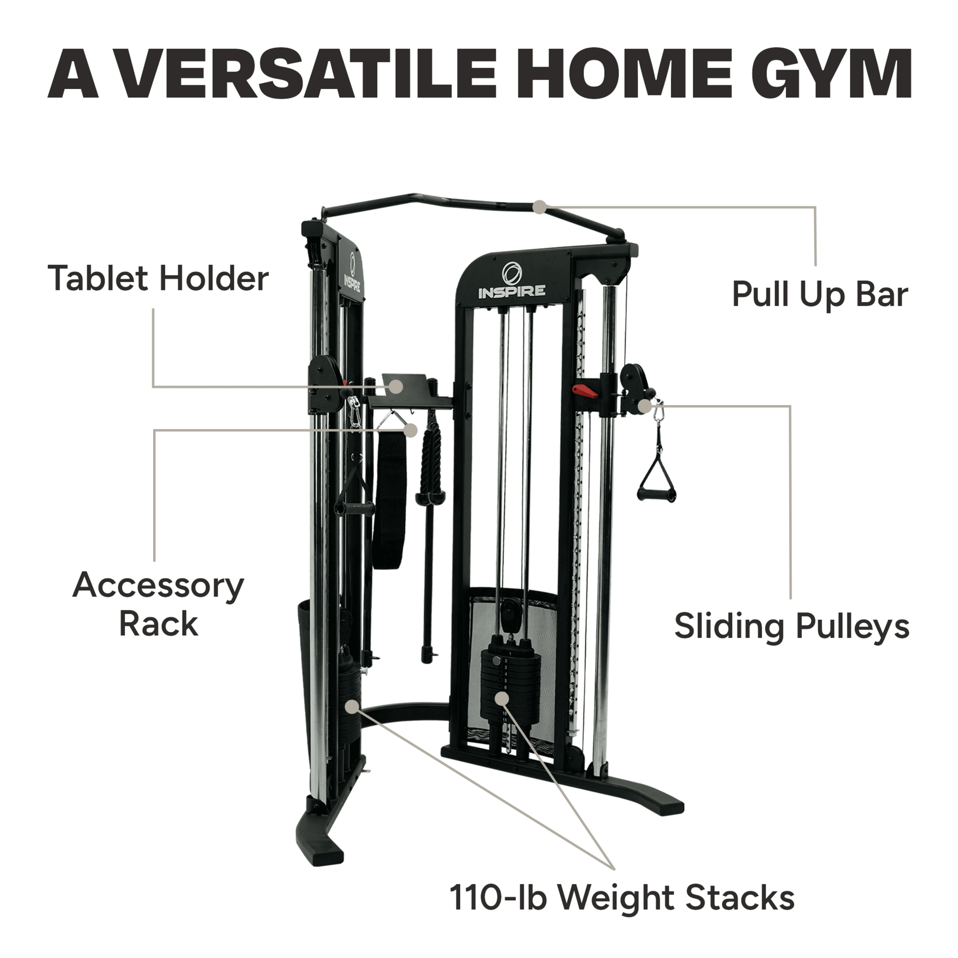 Home Gym Trainer - Versatile Equipment for All Fitness Levels -