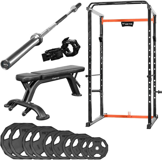 Complete Gym Equipment Set for Ultimate Fitness at Home -