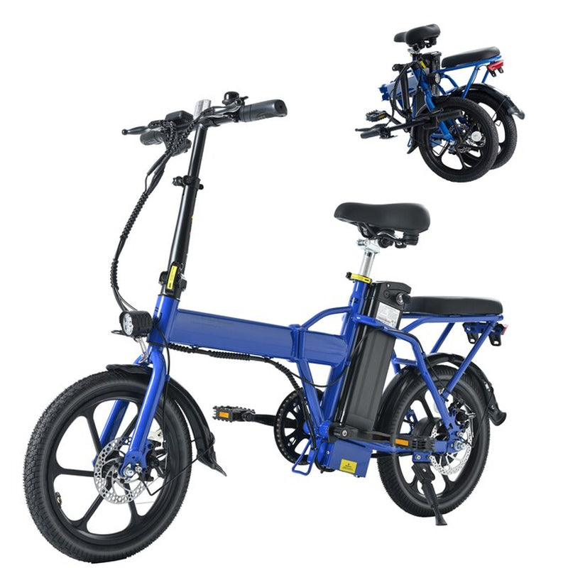 16-In Adult Unisex E-Bike