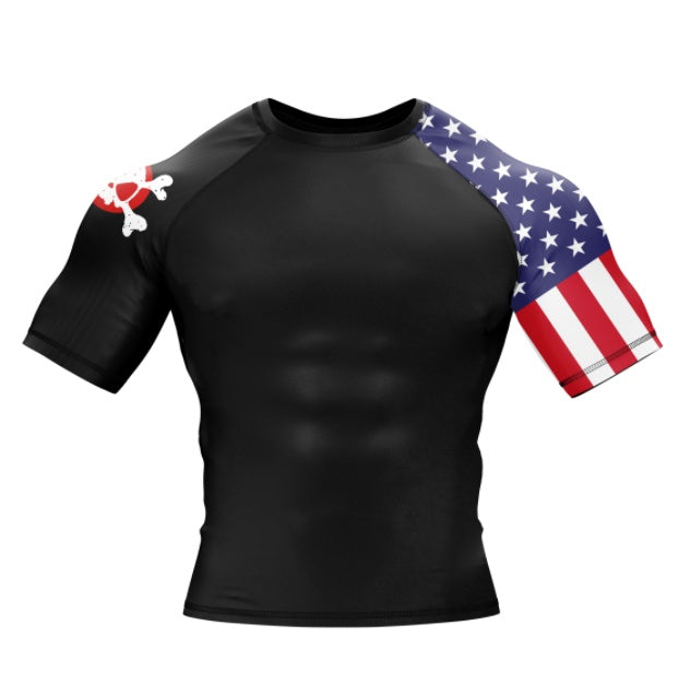 American Warrior Rash Guard - XM Performance Wear