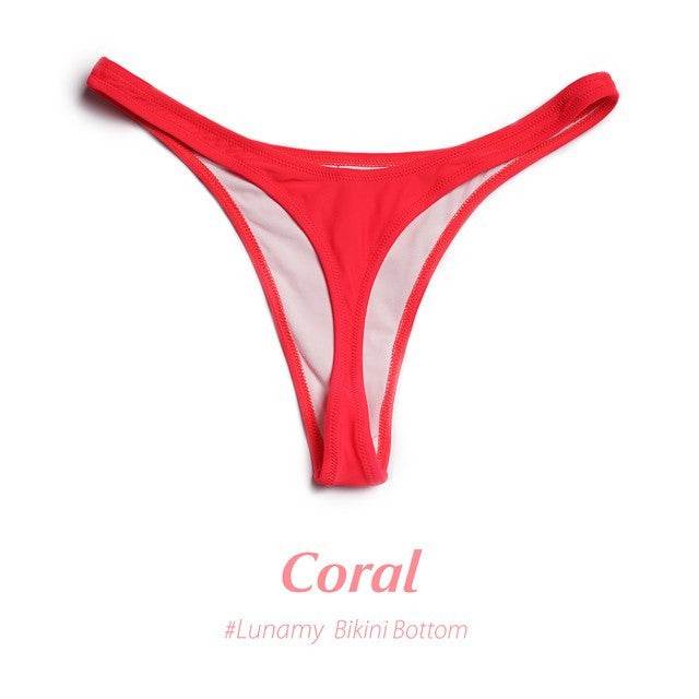 Women’s Thong Bikini Bottoms  Sleek & Comfortable  Premium Nylon - HOPE Athlete Apparel and Wellness