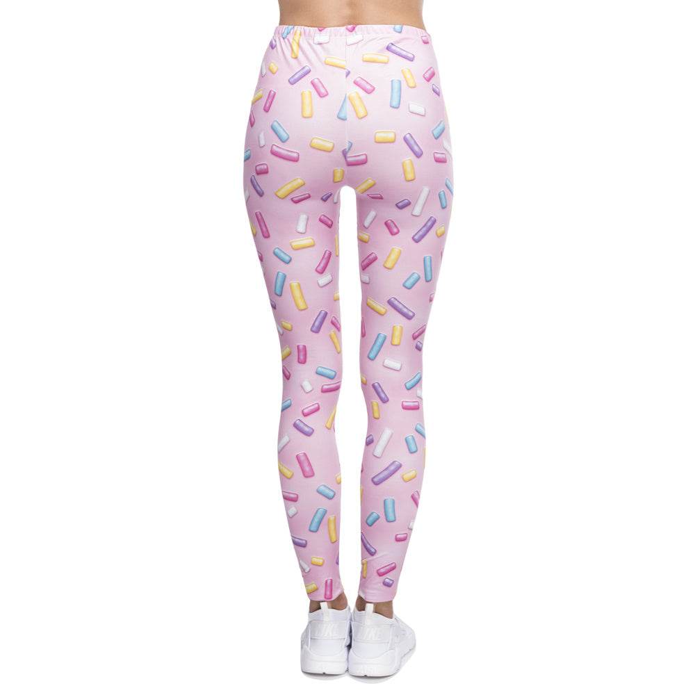 Printed cropped sport leggings - HOPE Athlete Apparel and Wellness