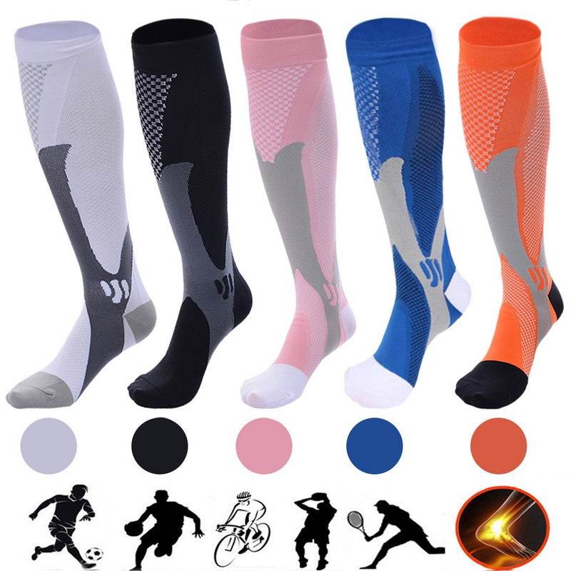 Compression Socks for Travel - Best Graduated Athletic Fit for Men & Women, Boost Stamina, Circulation & Recovery  - HOPE Athlete Apparel and Wellness