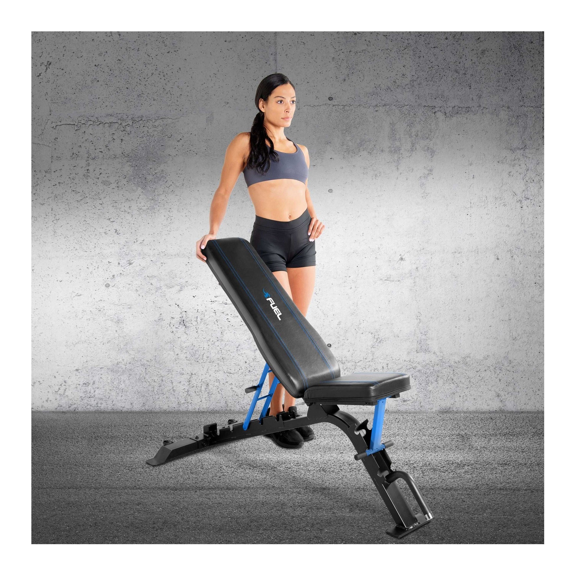 Adjustable Weight Bench with 500Lb Capacity for Flat, Incline, and Decline Workouts -