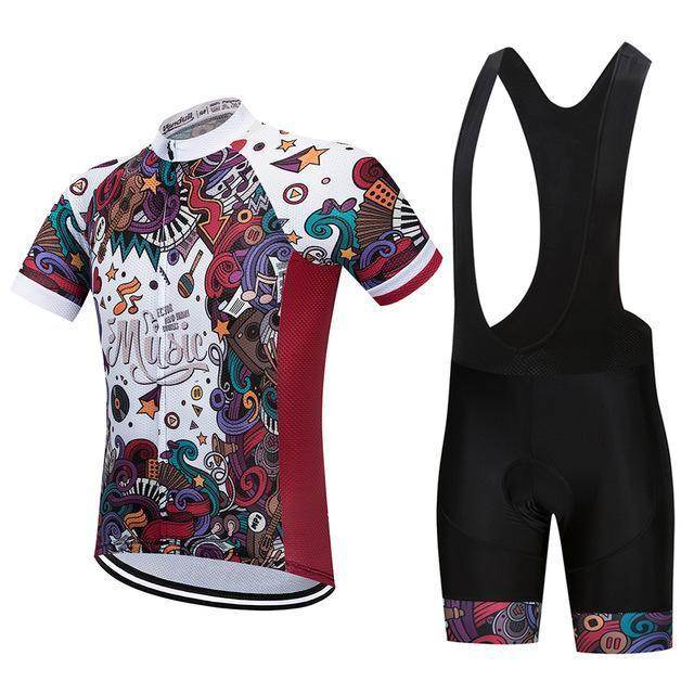 Men's Cycling Set - Music - HOPE Athlete Apparel & Wellness 