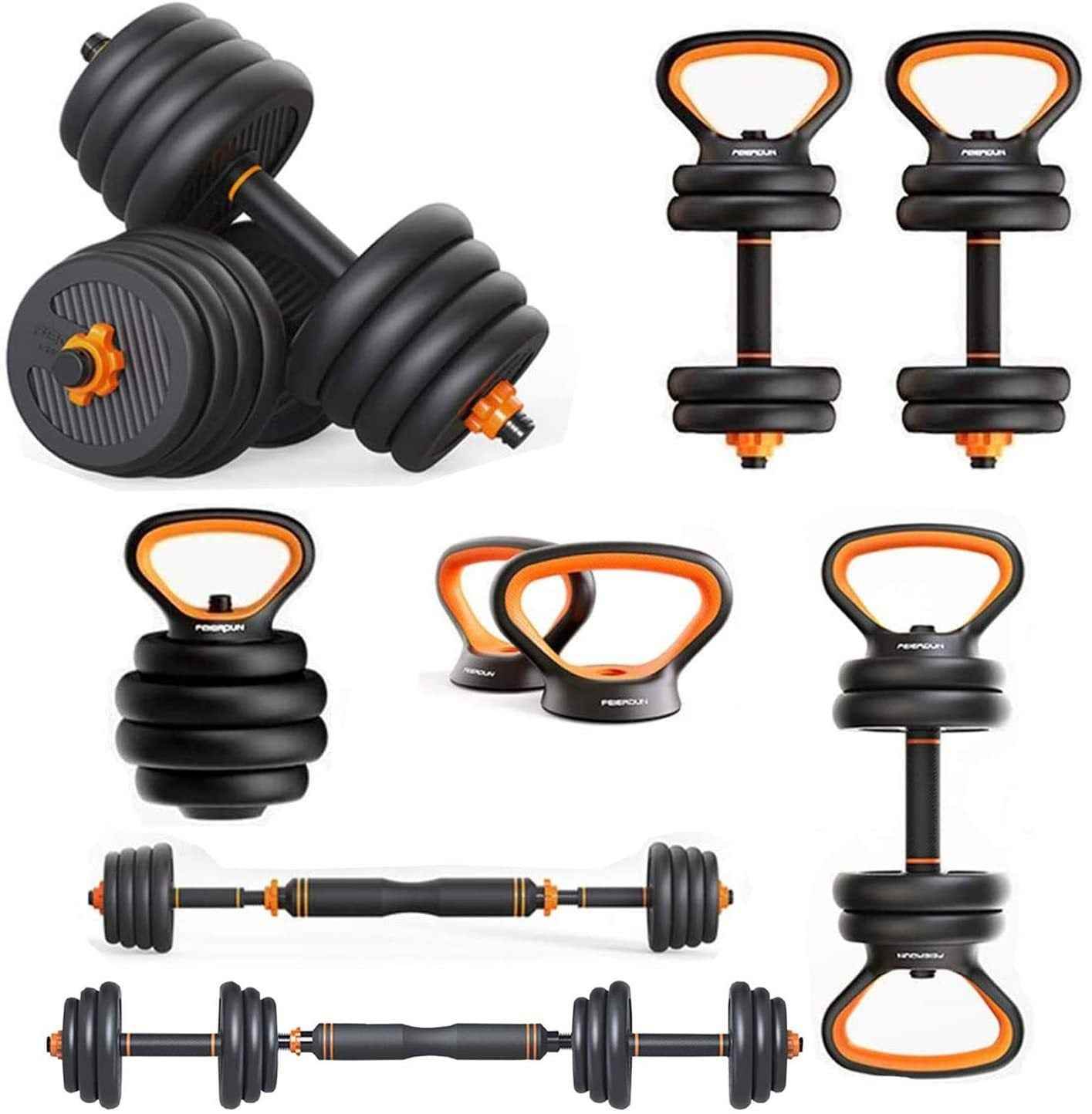 Multifunctional Dumbbells Kettlebells Barbells Six In One Combination  - HOPE Athlete Apparel and Wellness