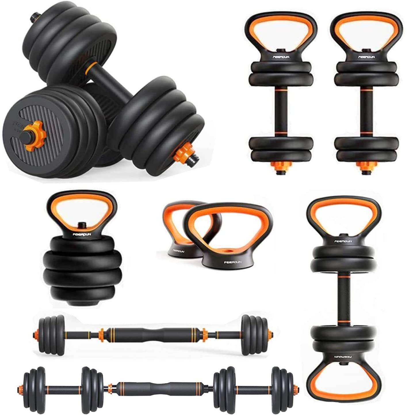 Multifunctional Dumbbells Kettlebells Barbells Six In One Combination  - HOPE Athlete Apparel and Wellness