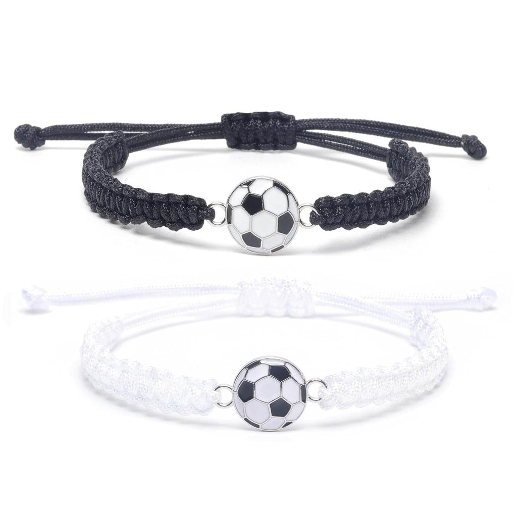 Team Spirit Braided Sport Bracelets - Adjustable Sports Accessories - HOPE Athlete Apparel & Wellness 