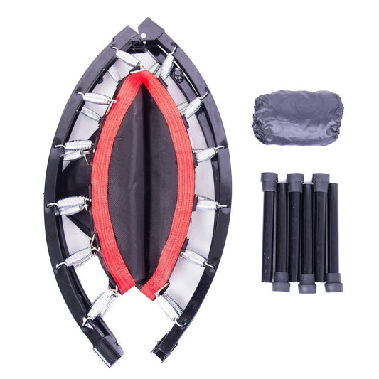 40 Inch Mini Exercise Trampoline - Indoor Fitness Rebounder with Safety Pad
