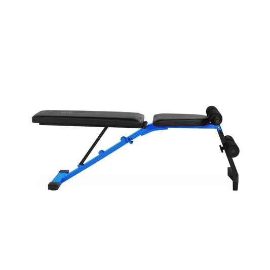 Strength Adjustable Weight Bench 600 lb Capacity - Blue -