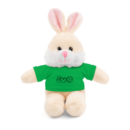 Cute Volleyball Teddy Bear with Tee, Stuffed Animal Gift