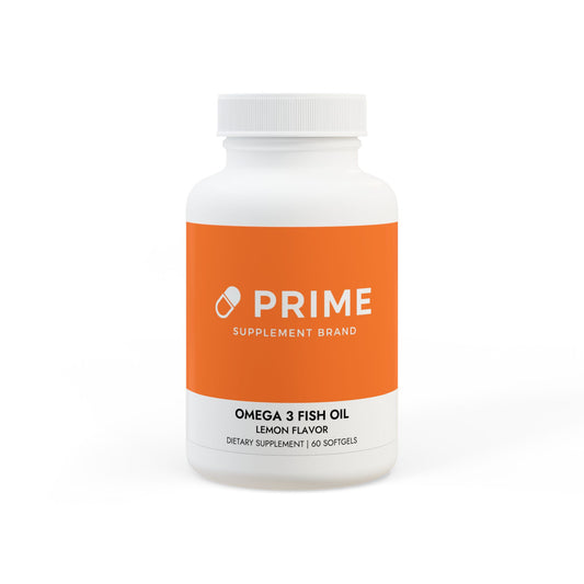 Omega 3 Fish Oil Supplement (60 Softgels)