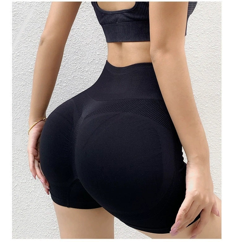 Fitness Yoga Shorts - Butt Lifting & Seamless Design