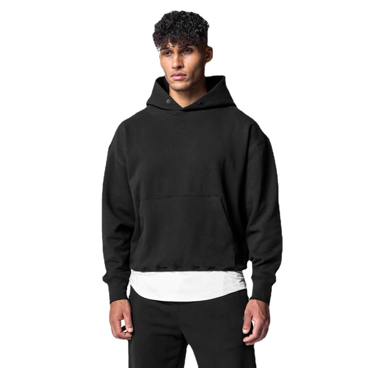 Men's Thick Cotton Hoodies Training Sets Casual Sports Kits Pullover Hooded Top With Pants Sweatshirts Gym Running Tracksuits - HOPE Athlete Apparel and Wellness