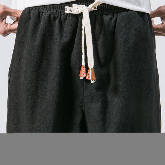 Men's Gym Pants - Hip Hop, Drawstring & Tapered Fit
