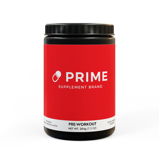 Pre-Workout Supplement, Fruit Punch (204g, 7.1oz)