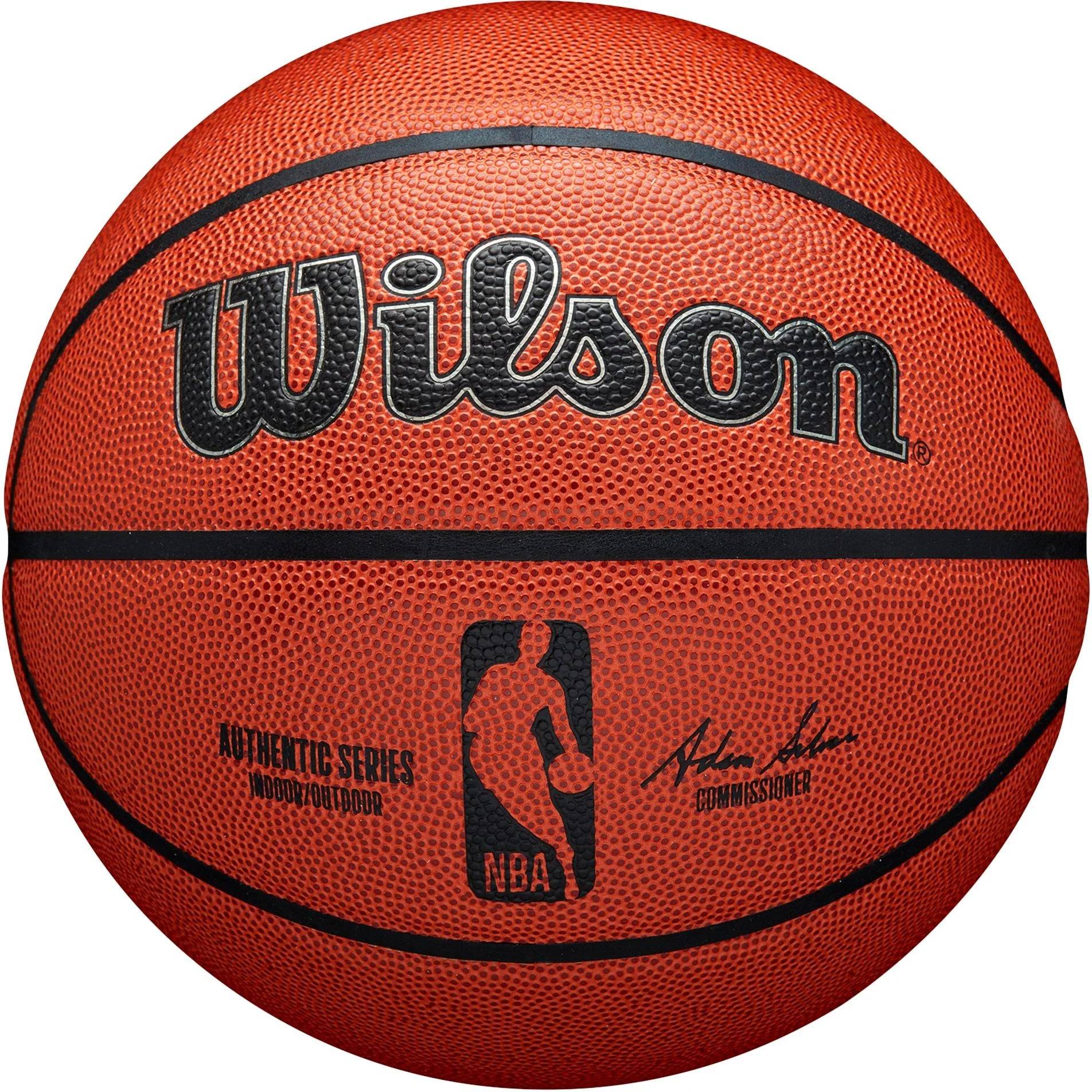 NBA Indoor Outdoor Basketball - Authentic Brown Size 29.5 Inches -