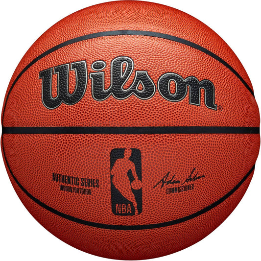 NBA Indoor Outdoor Basketball - Authentic Brown Size 29.5 Inches -