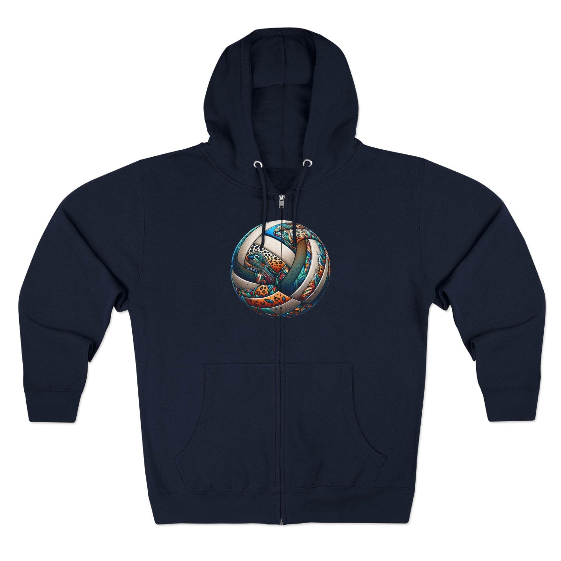 Women's Vibrant Volleyball Graphic for Streetwear Lovers - HOPE Athlete Apparel & Wellness 
