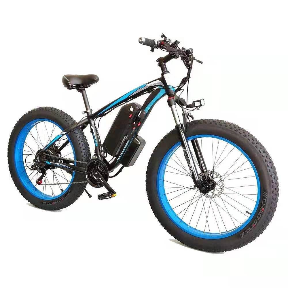 Electric Mountain Bike - 21 Speed Snow Electric Bicycle - HOPE Athlete Apparel and Wellness