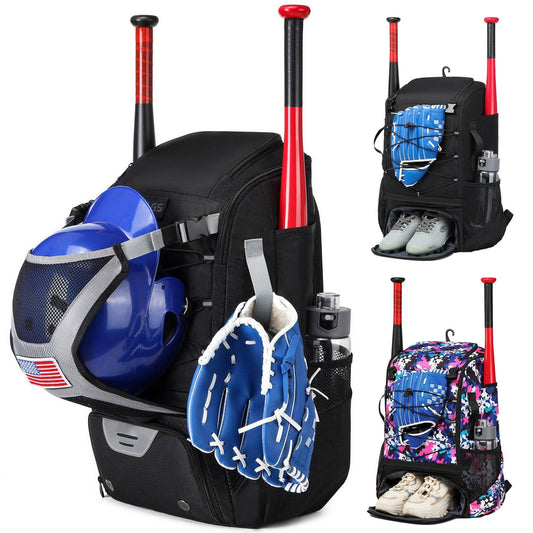 Baseball Equipment Backpack - Large Capacity Portable Multifunctional Gear Bag - HOPE Athlete Apparel & Wellness 