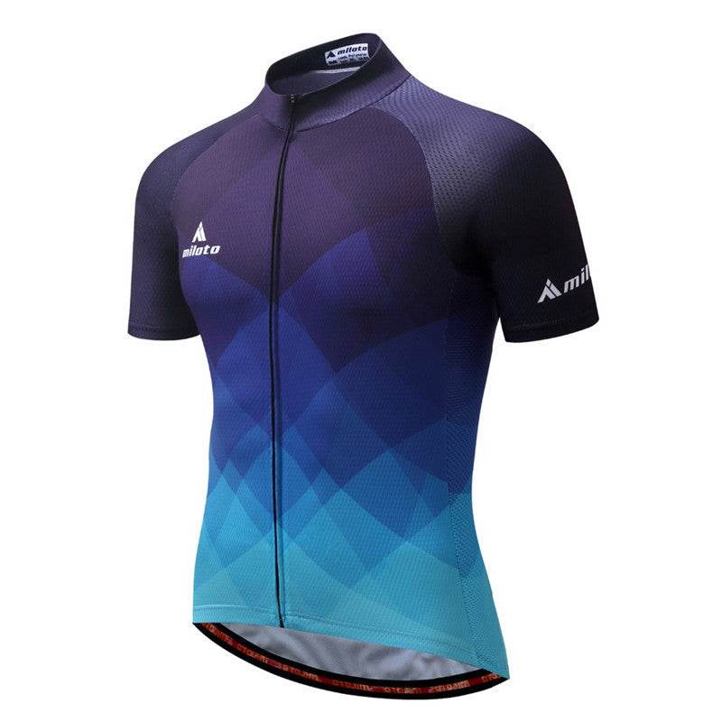 Men's Cycling Wear Mountain Road Bike Wear Short Jacket Breathable And Quick-Drying Summer Short Sleeves
