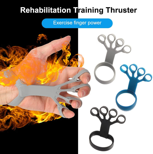 Silicone Grip Trainer - Finger Exercise Stretcher for Arthritis Relief