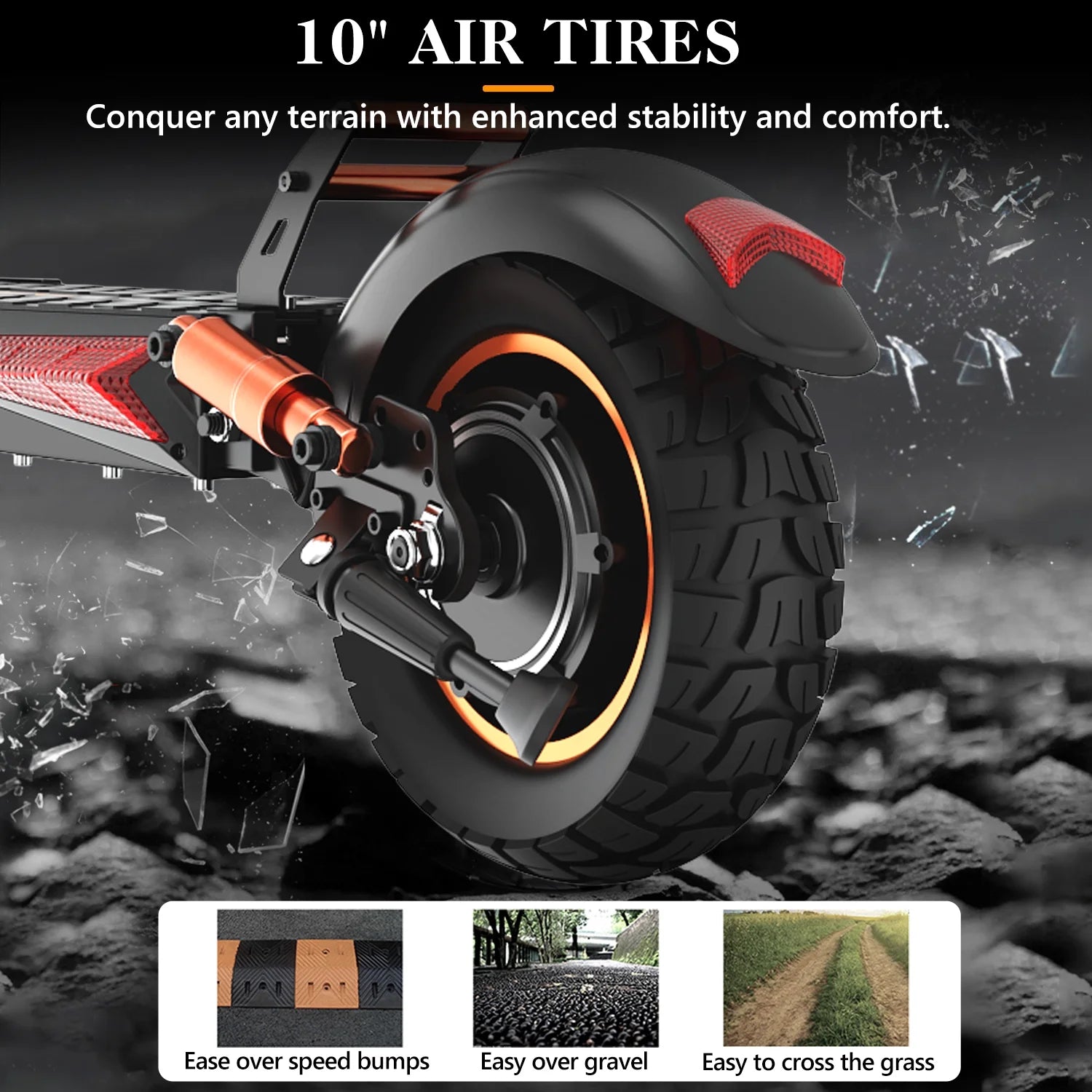 Electric Scooter for Adults with Seat, 800W 12.5Ah Adult Electric Commute Scooter, 3 Speeds Kids Electric Skateboard E-Scooter Bikes, up to 28Mph & 32Miles Range