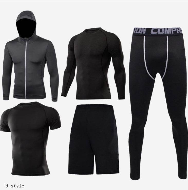 Men's Fitness Clothing Set - High-Performance Basketball Tights - HOPE Athlete Apparel and Wellness