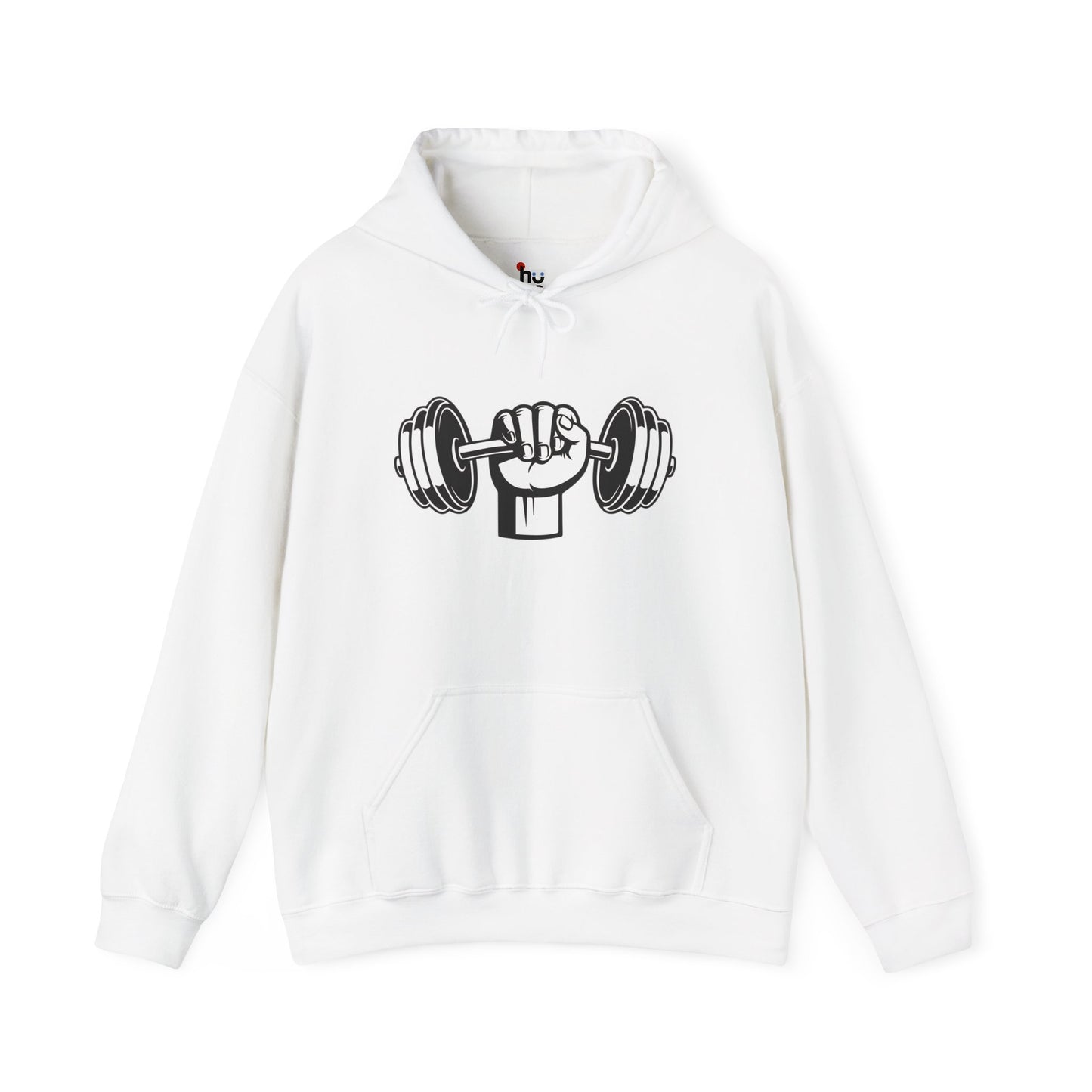 Weightlifting Graphic Hoodie | Sporty Active Wear for Gym Goers & Fitness Teams