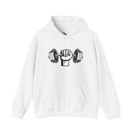 Weightlifting Graphic Hoodie | Sporty Active Wear for Gym Goers & Fitness Teams