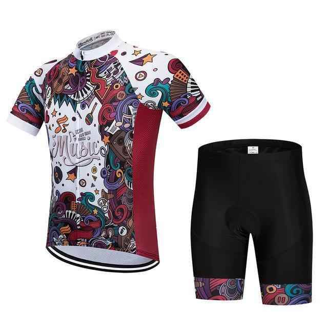 Men's Cycling Set - Music - HOPE Athlete Apparel & Wellness 
