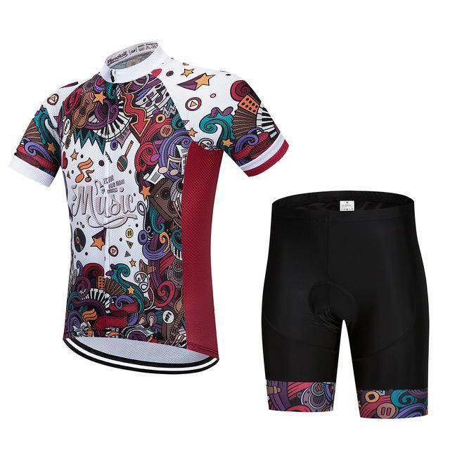 Men's Cycling Set - Music - HOPE Athlete Apparel & Wellness 