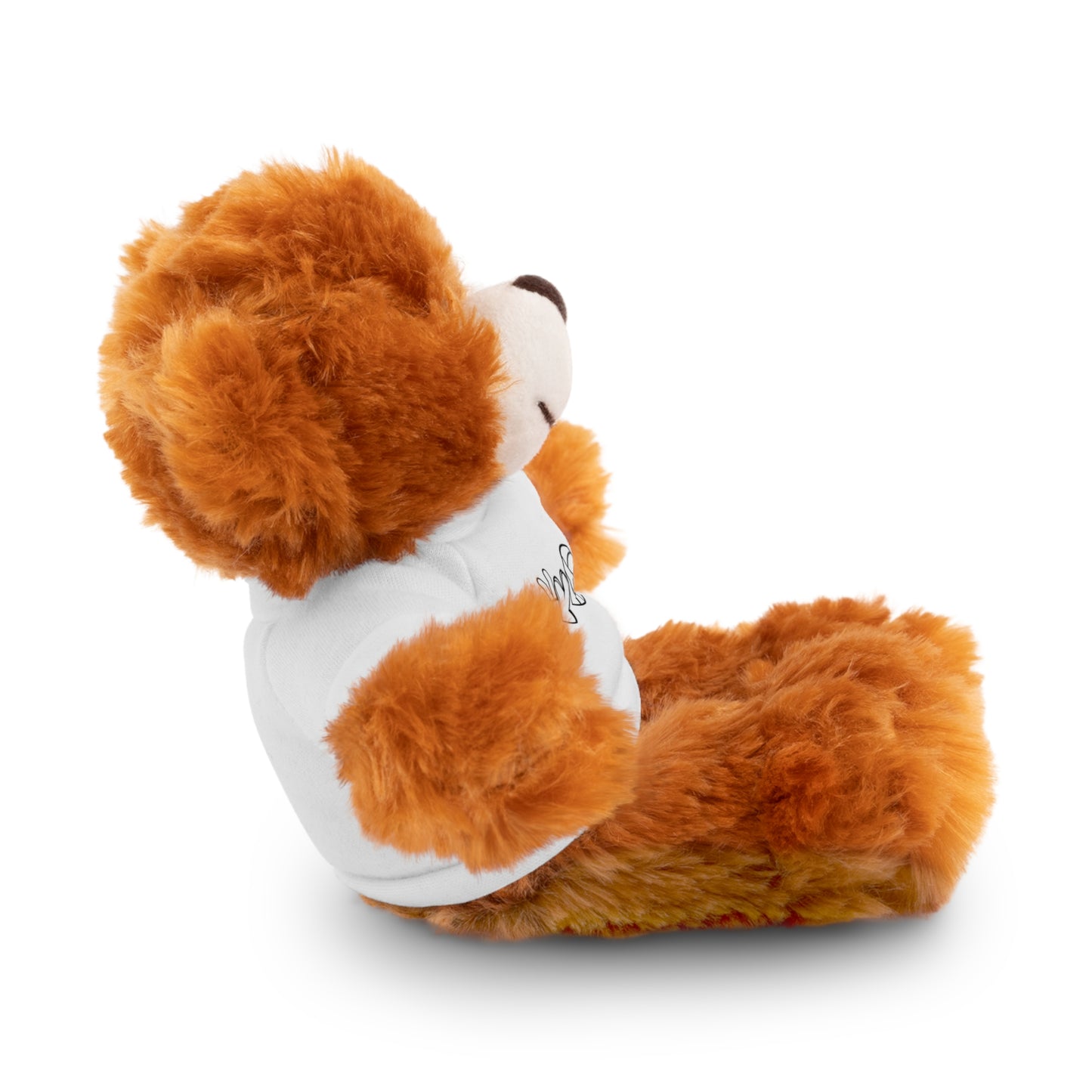 Cute Volleyball Teddy Bear with Tee, Stuffed Animal Gift