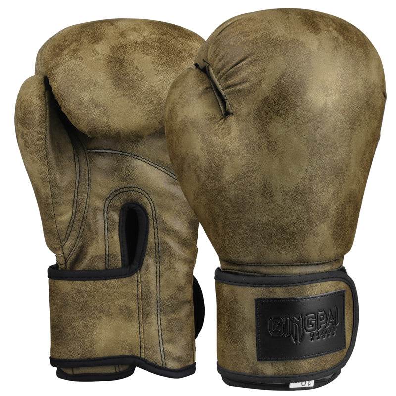 Vintage Boxing Gloves - PU Leather & EVA Liner for Classic Style - HOPE Athlete Apparel and Wellness