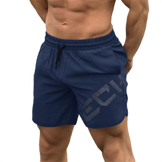 Men's Quick-Dry Running Shorts - Elastic & Breathable