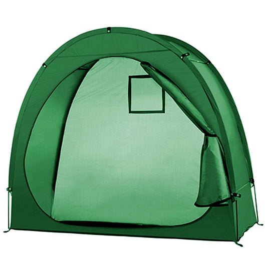 Parked Mountain Bike Folding Canopy - Ultimate Protection for Your Ride