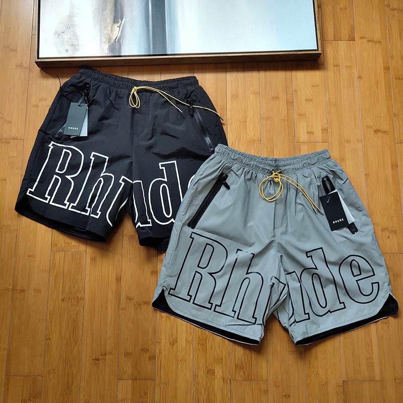 Men's Reflective Fashion City Shorts- Black - HOPE Athlete Apparel & Wellness 