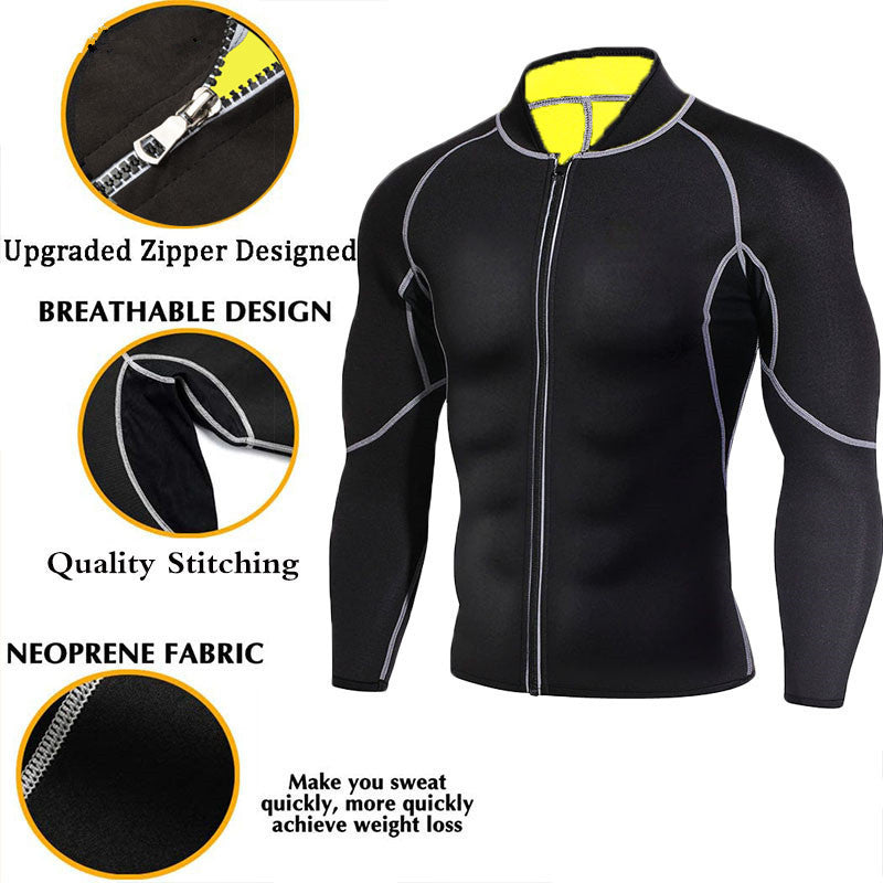 Men's Sauna Suit - Running & Fitness Sweat Suit