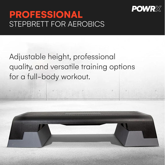 35’’ X 13.3’’ Adjustable Black Step Platform