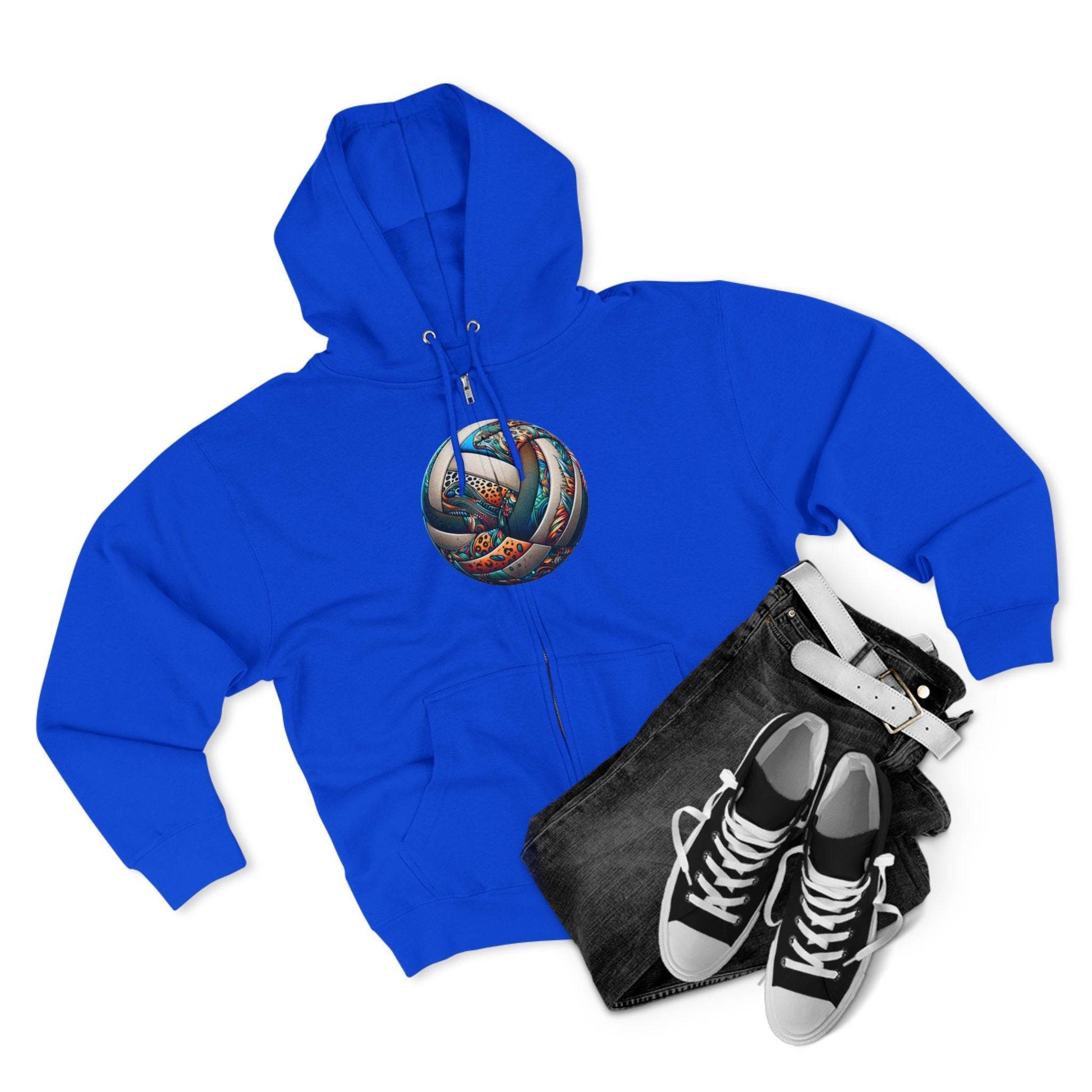 Women's Vibrant Volleyball Graphic for Streetwear Lovers - HOPE Athlete Apparel & Wellness 