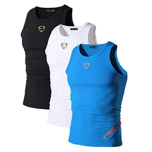 Men's Tank Top - Quick Dry Slim Fit Sleeveless Sport Shirts -