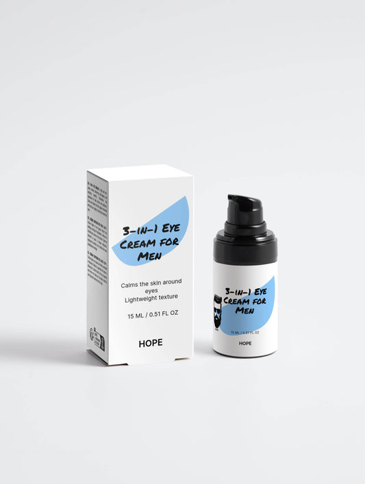 3-in-1 Eye Cream for Men - HOPE Athlete Apparel & Wellness 