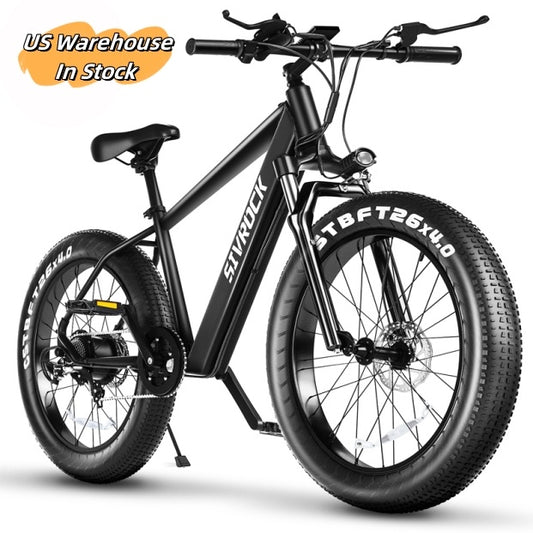 Powerful Electric Mountain Bike for Adults - 1000W Motor & 26" Fat Tires