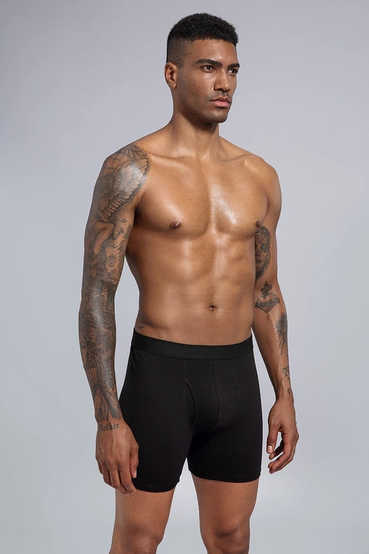Men's Cotton Boxer Shorts - Comfortable Underwear