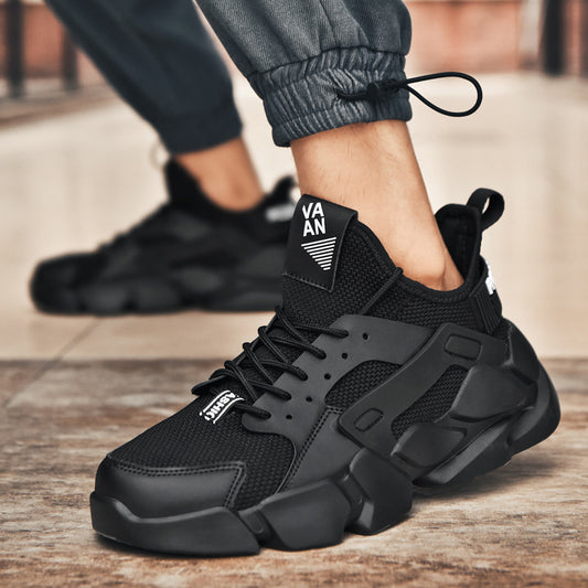Fly Woven Mesh Sneakers - Breathable Casual Shoes for Everyday Wear