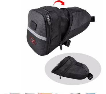 Bicycle Saddle Bag for Mountain Bikes - Tail Bag and Seat Cushion Bag  - HOPE Athlete Apparel and Wellness