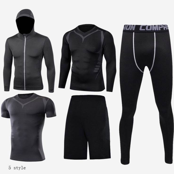 Men's Fitness Clothing Set - High-Performance Basketball Tights - HOPE Athlete Apparel and Wellness