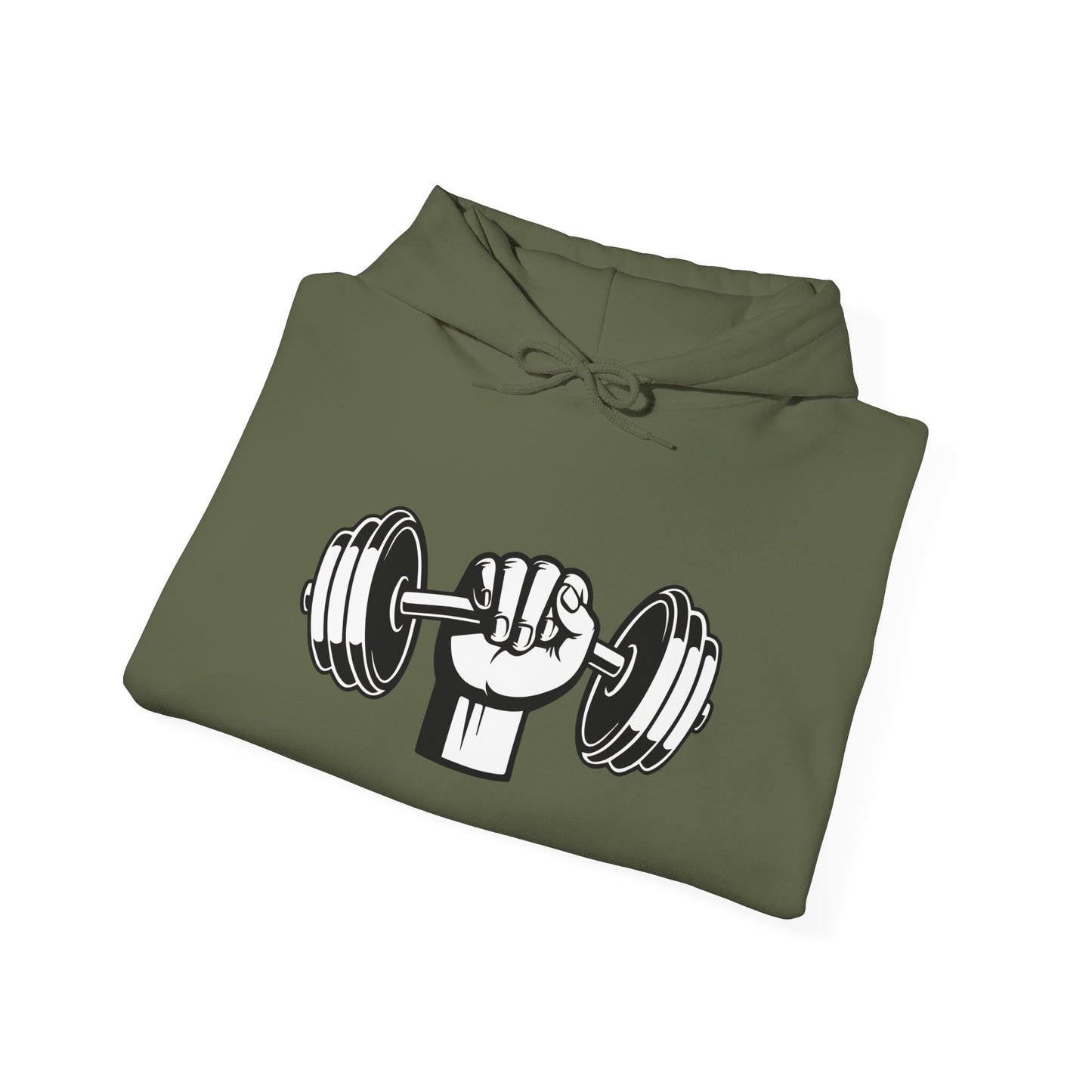 Weightlifting Graphic Hoodie | Sporty Active Wear for Gym Goers & Fitness Teams