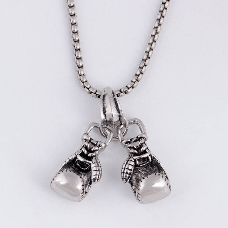Fashion Gold Necklace Boxing Sport Simplicity - HOPE Athlete Apparel & Wellness 